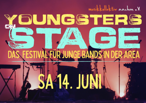 Youngsters on stage in der Area 28