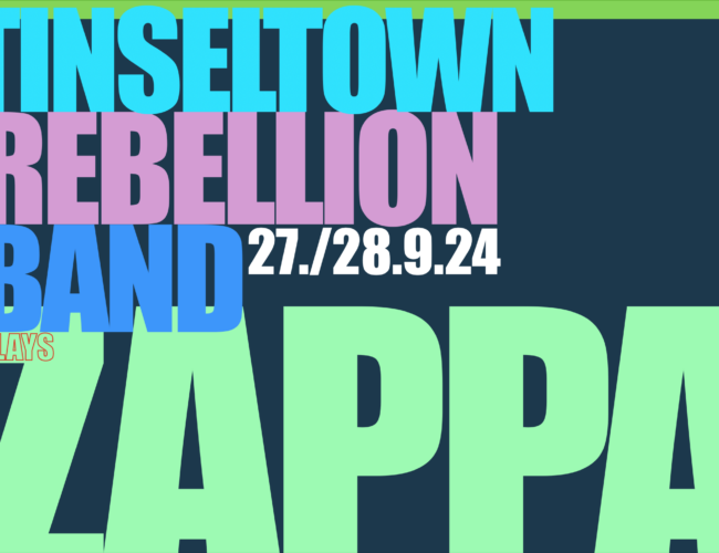 Tinseltown Rebellion Band plays Zappa_Area 28