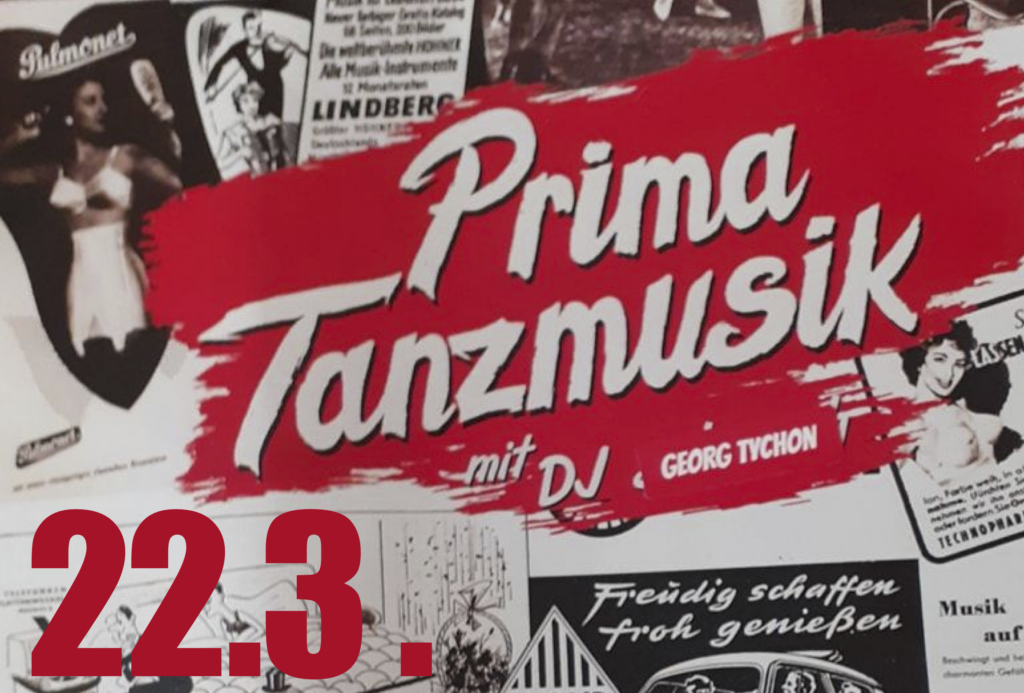 Prima Tanzmusik im März 25_Area28